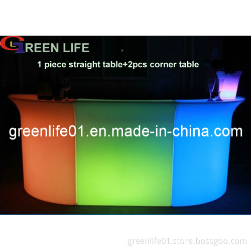 Illuminated LED Bar Counter in 16color Changing and Waterproof
